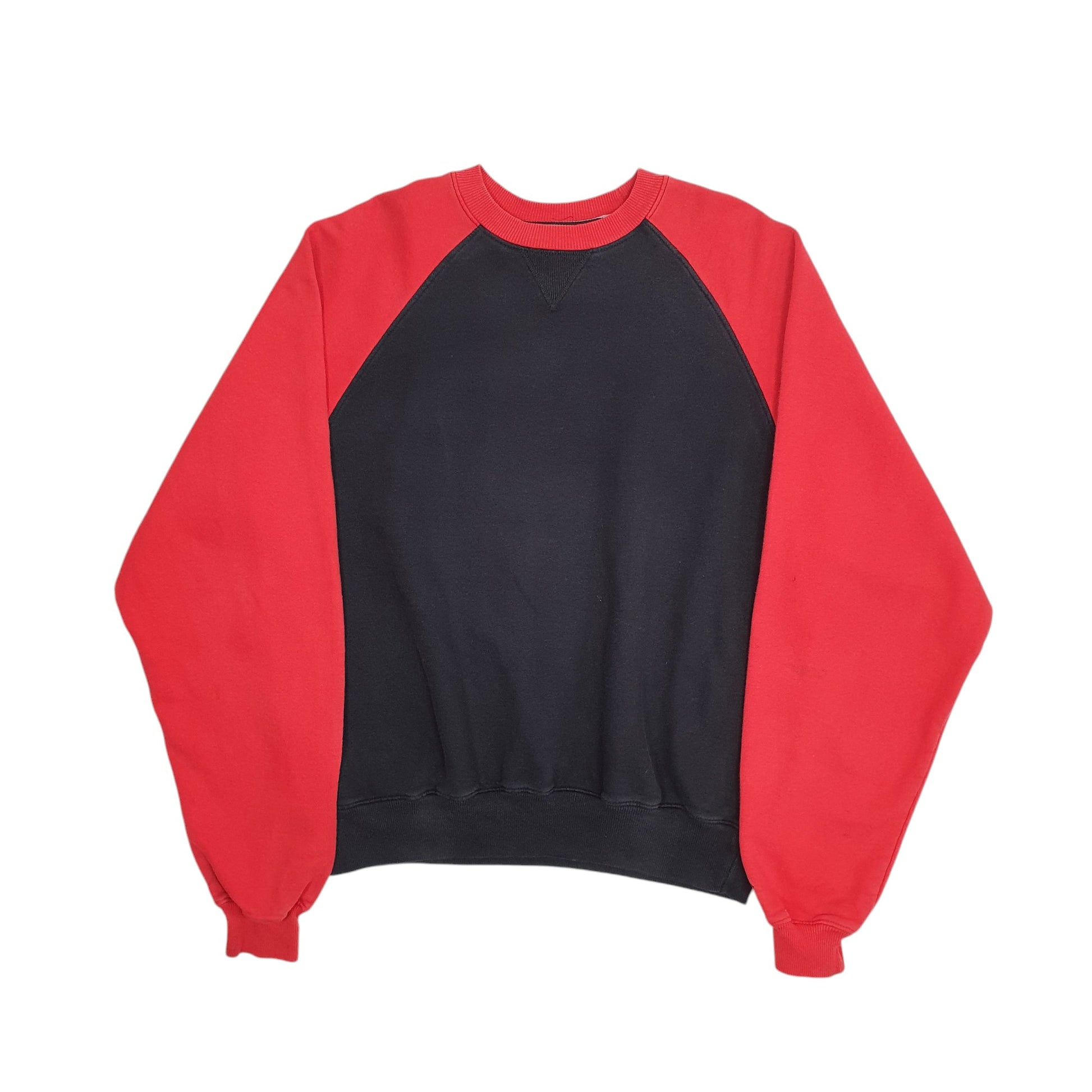 Mens Black Champion Vintage 00s Crewneck Jumper