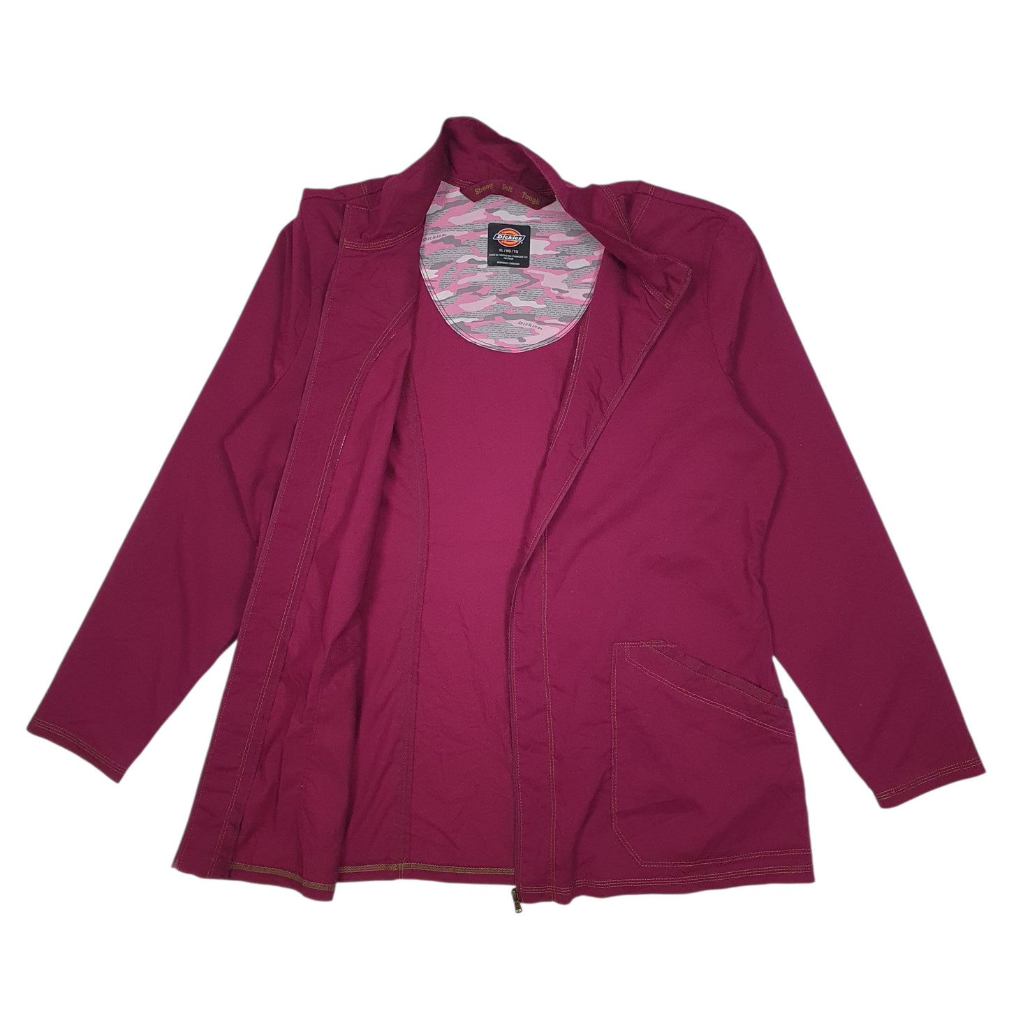 Womens Purple Dickies   Coat