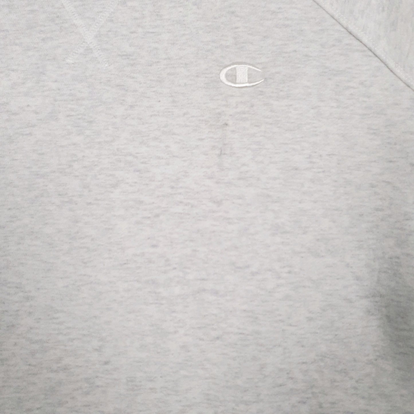 Mens Grey Champion  Crewneck Jumper