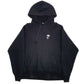 Mens Black Champion Snoopy Reverse Weave Hoodie Jumper