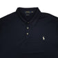 Mens Navy Polo Ralph Lauren Performance  Polo Shirt