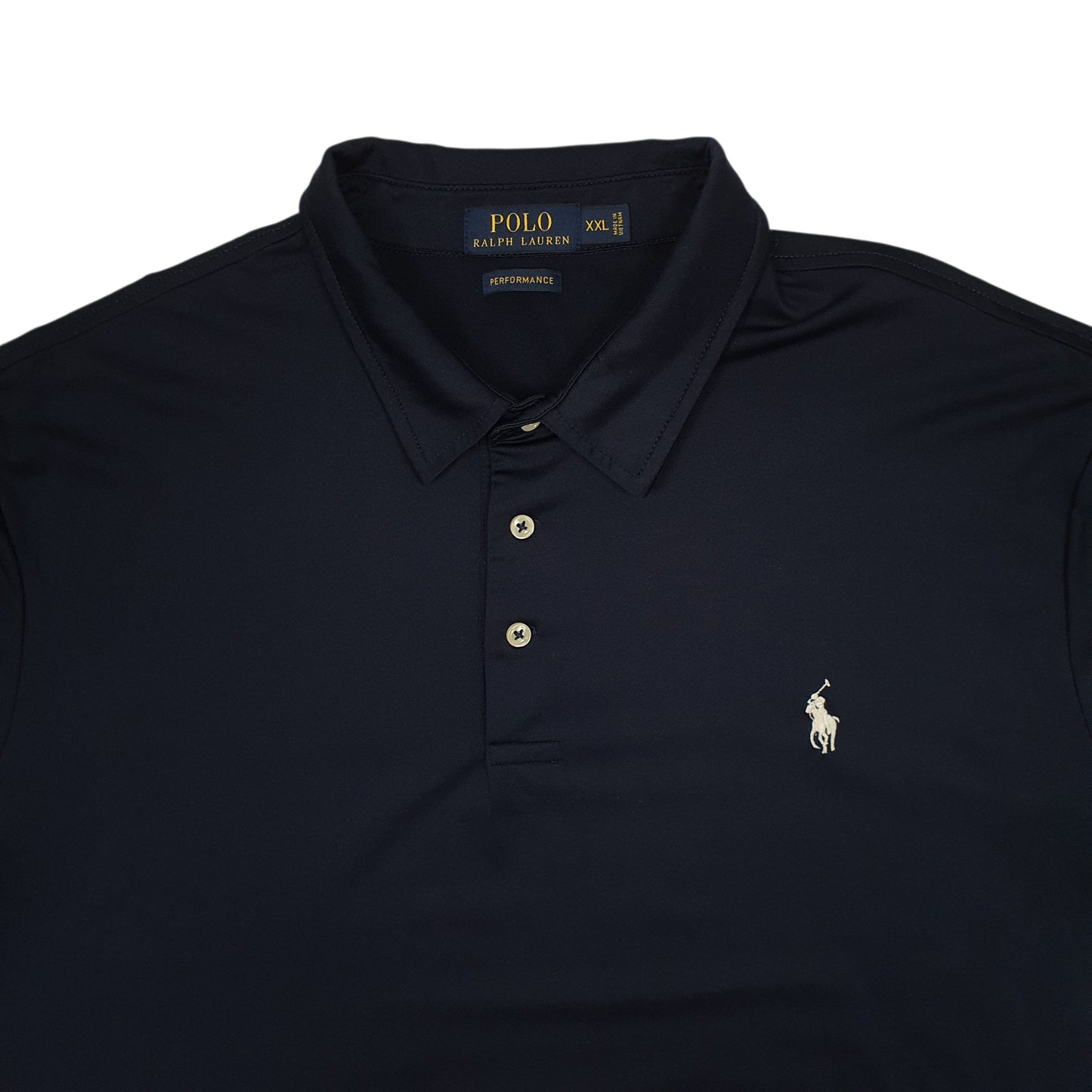Mens Navy Polo Ralph Lauren Performance  Polo Shirt