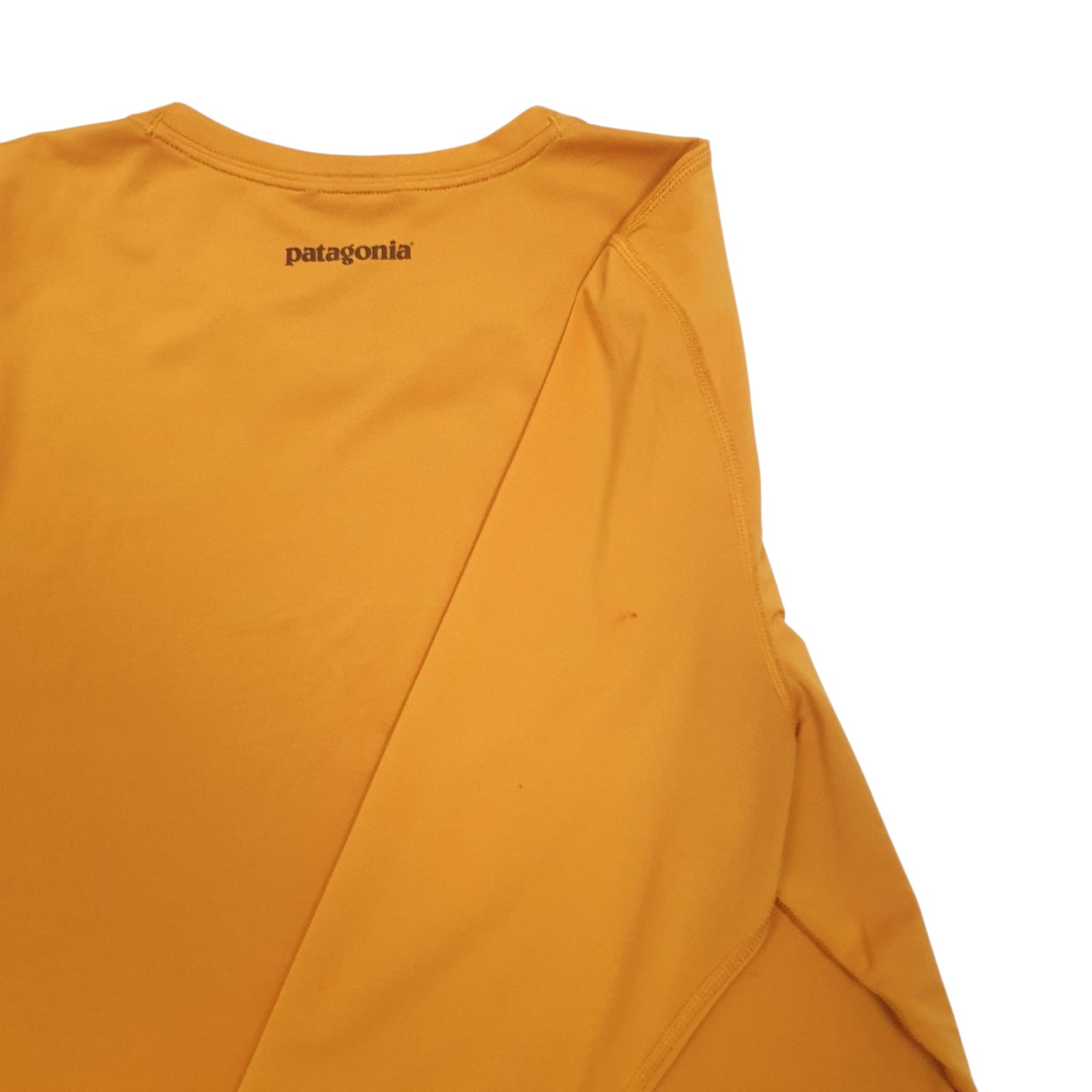 Womens Orange Patagonia Capilene  T Shirt