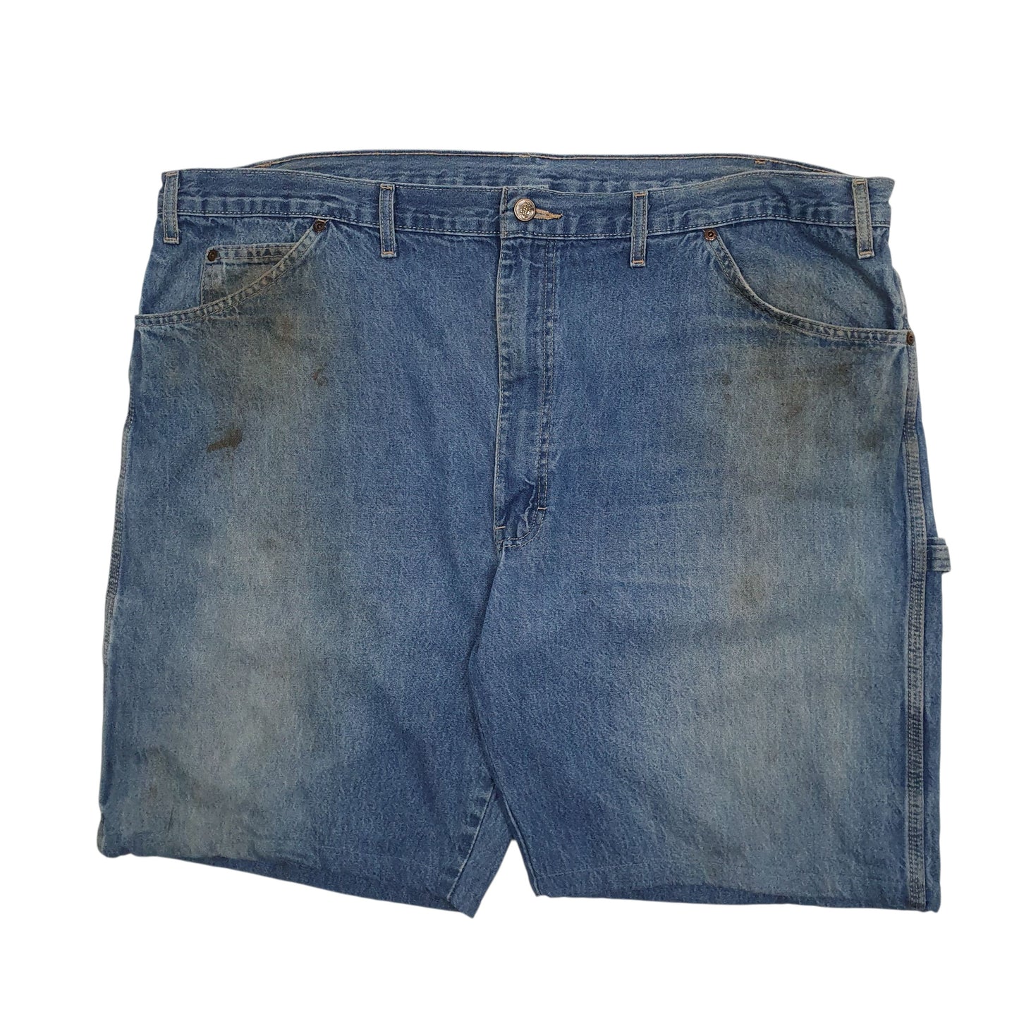 Mens Blue Dickies Carpenter Denim Shorts