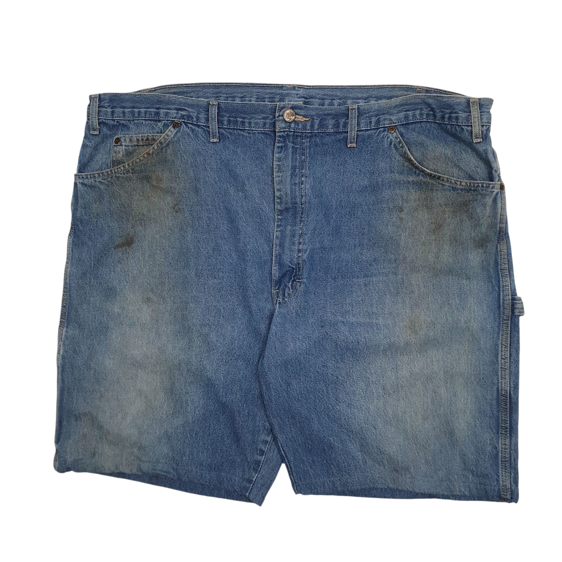 Mens Blue Dickies Carpenter Denim Shorts