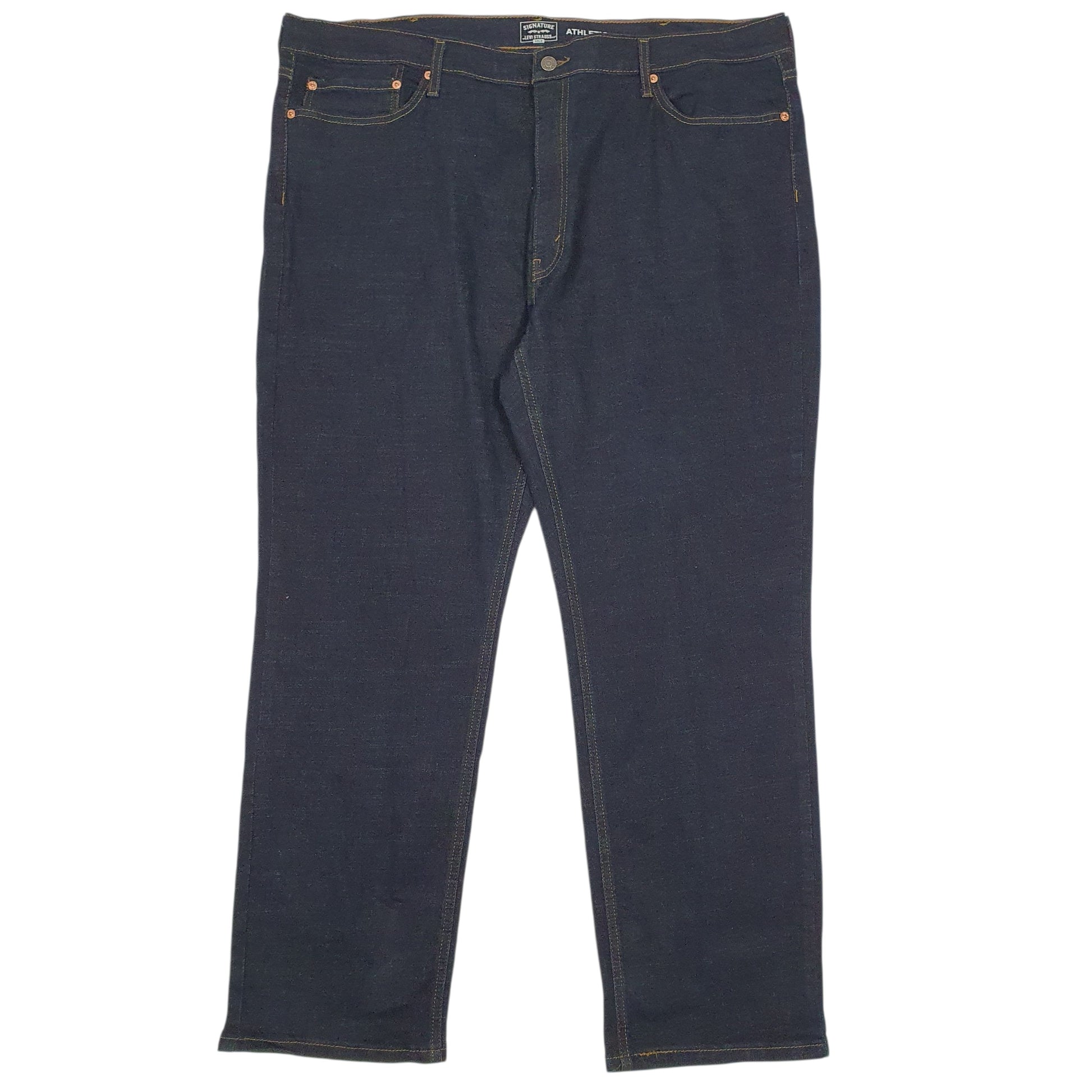 Mens Navy Levis Athletic Signature JeansW40 L30