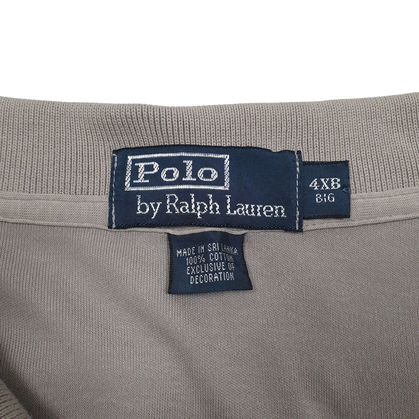 Mens Grey Polo Ralph Lauren   Polo Shirt