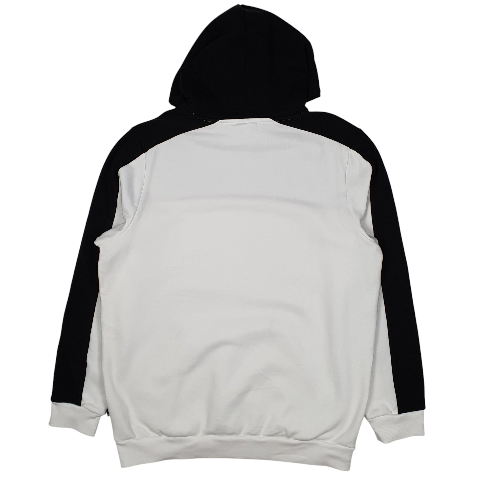 Mens White Puma  Hoodie Jumper