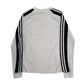 Womens White Adidas Lightweight Crewneck Jumper