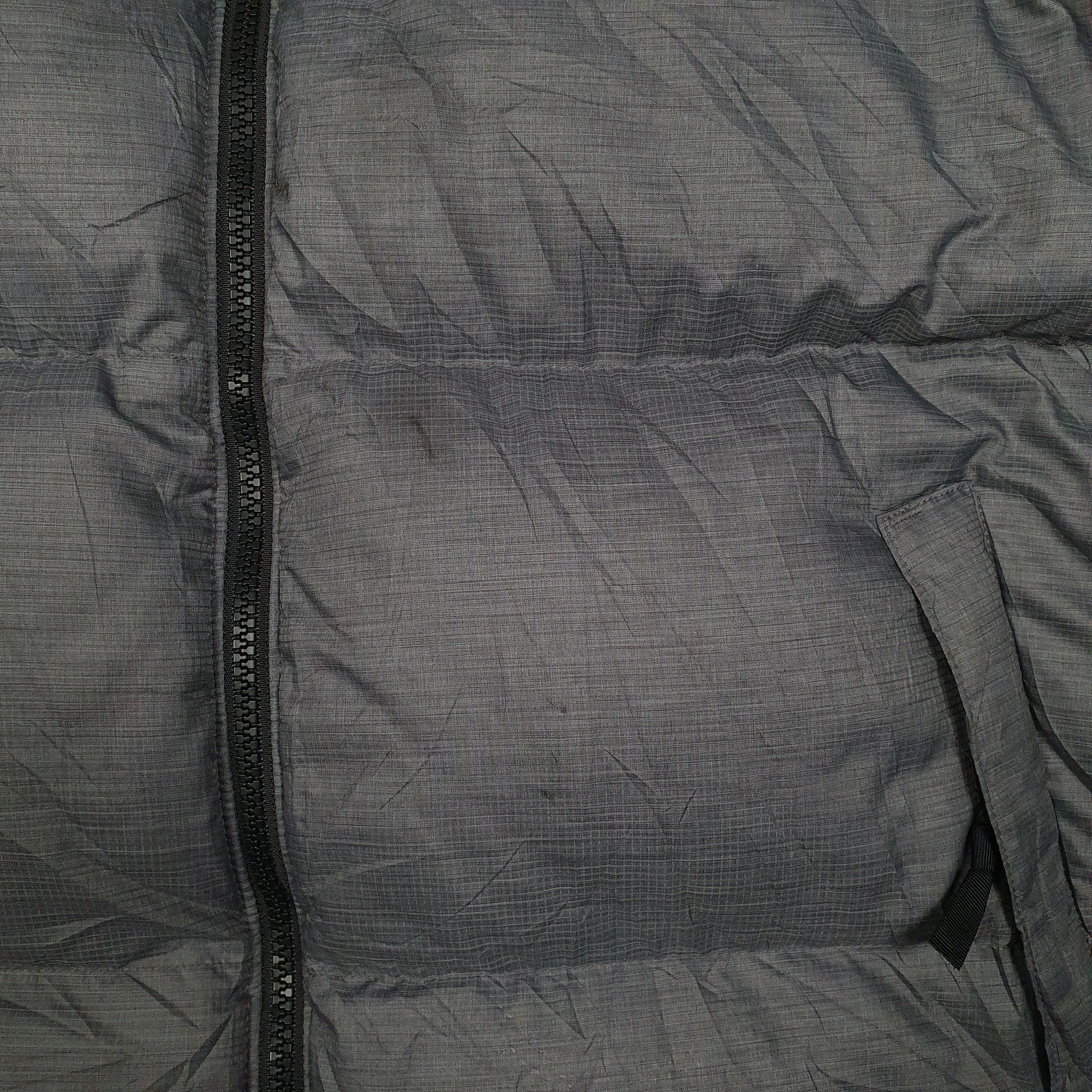 Mens Grey The North Face Nuptse Retro 1996  Coat