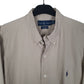 Mens Beige Ralph Lauren Oversized  Shirt
