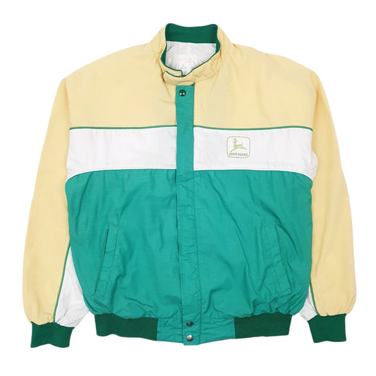 Mens Green Avon Vintage 80s 90s John Deere  Coat