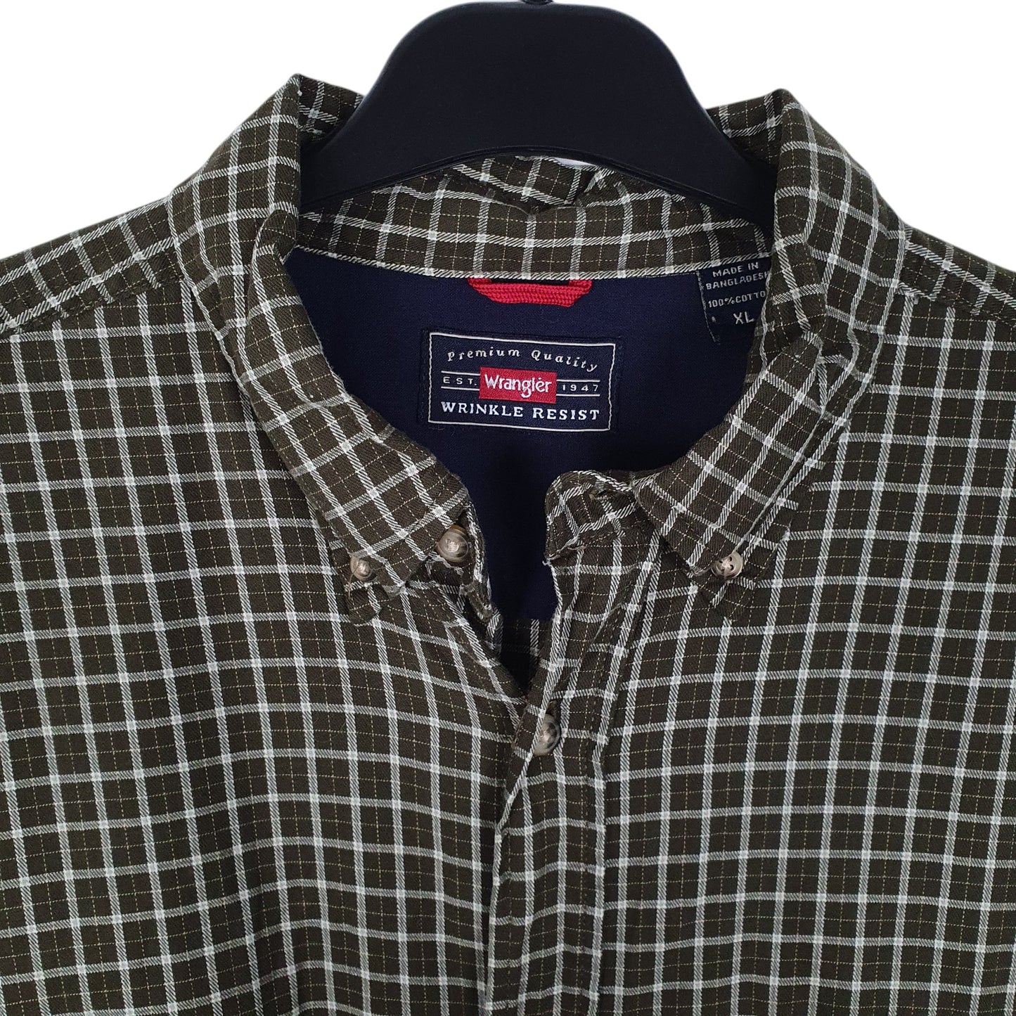 Mens Green Wrangler   Shirt