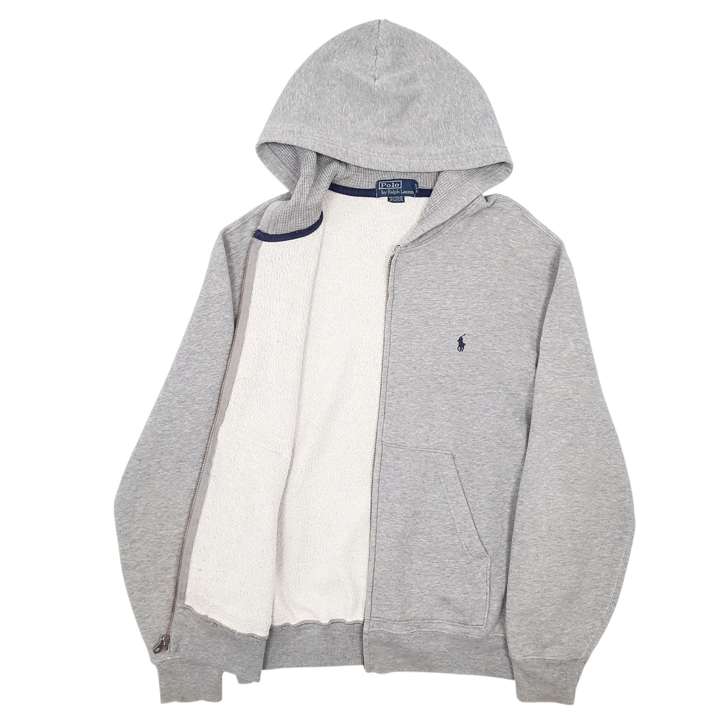 Mens Grey Polo Ralph Lauren  Full Zip Jumper