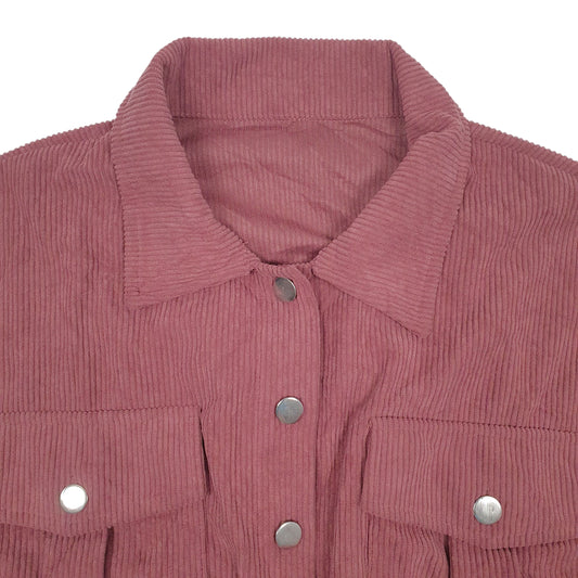 Womens Burgundy Unbranded  Cardigan Jumper