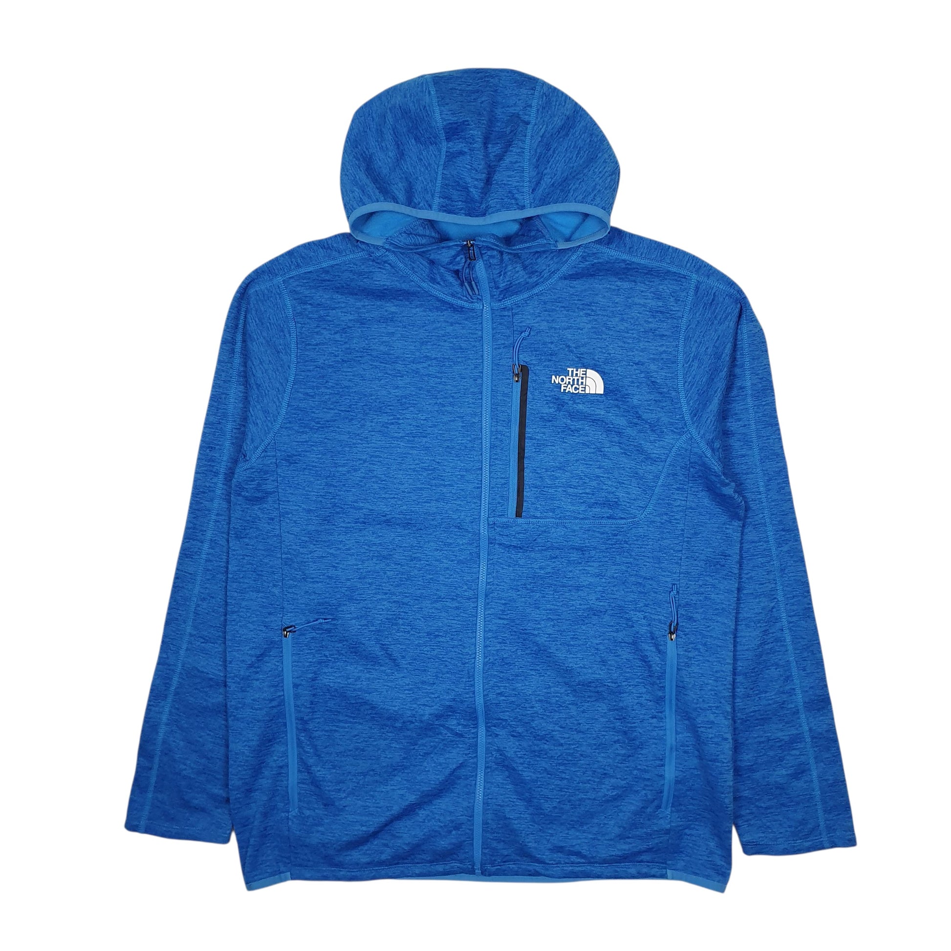 Mens Blue The North Face Hoodie Full Zip Jumper