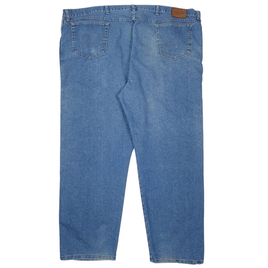 Mens Blue Wrangler Rugged Wear  Jeans