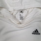 Mens White Adidas  Hoodie Jumper