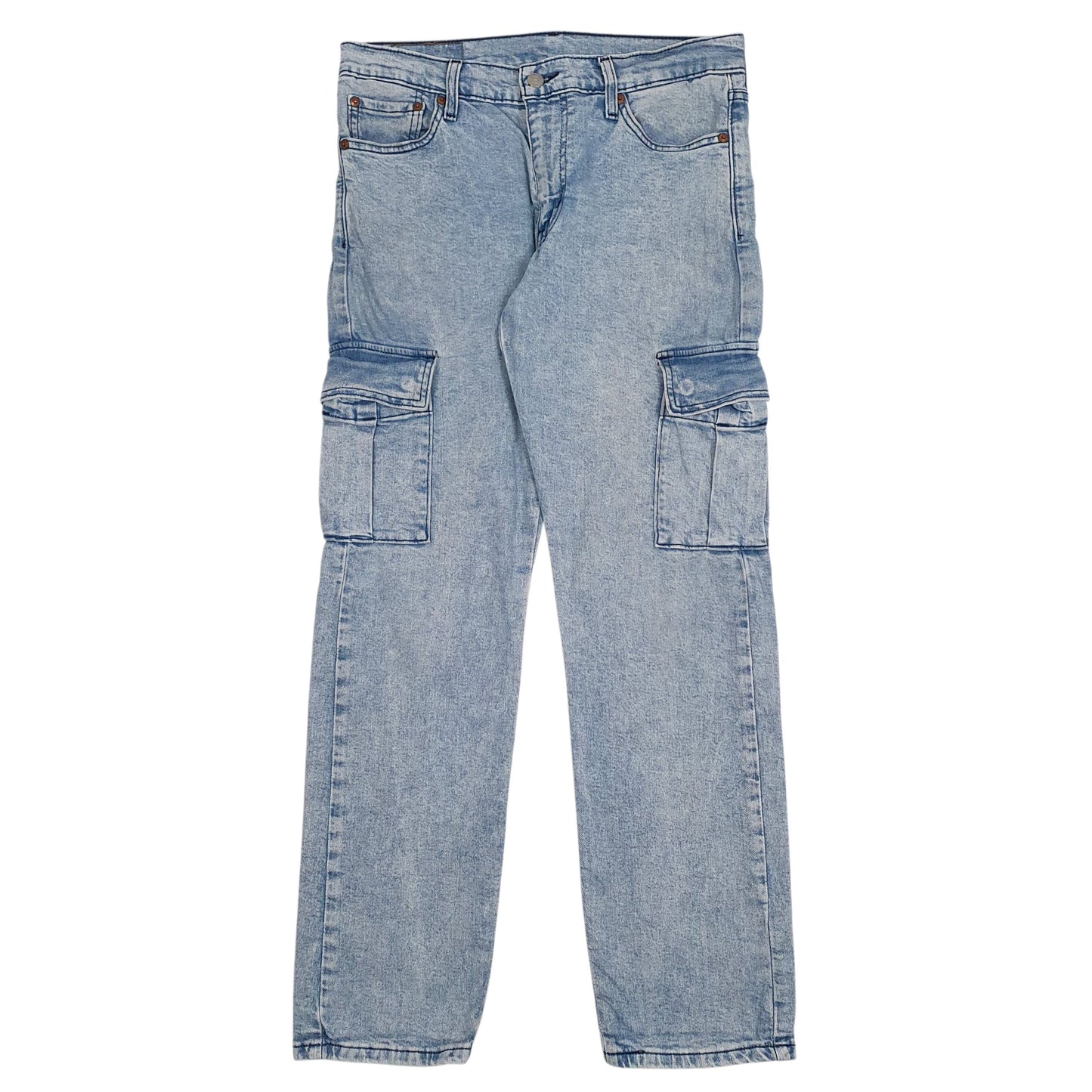 Mens Blue Levis Cargo 541 JeansW30 L30