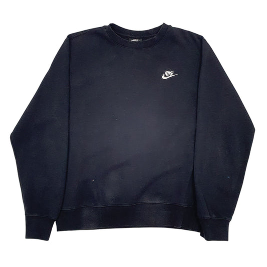 Womens Black Nike  Crewneck Jumper