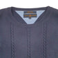 Mens Navy Tommy Hilfiger Golf Cable Knit Crewneck Jumper