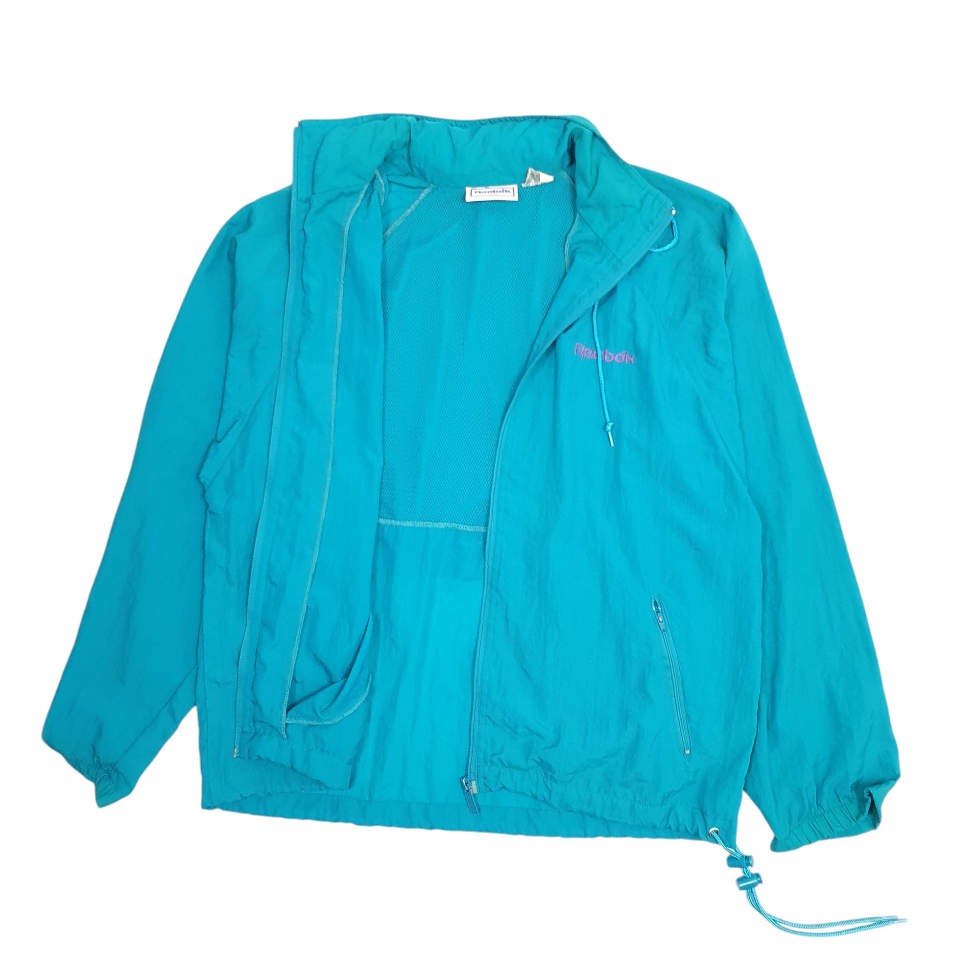 Mens Blue Reebok Vintage 90s  Coat