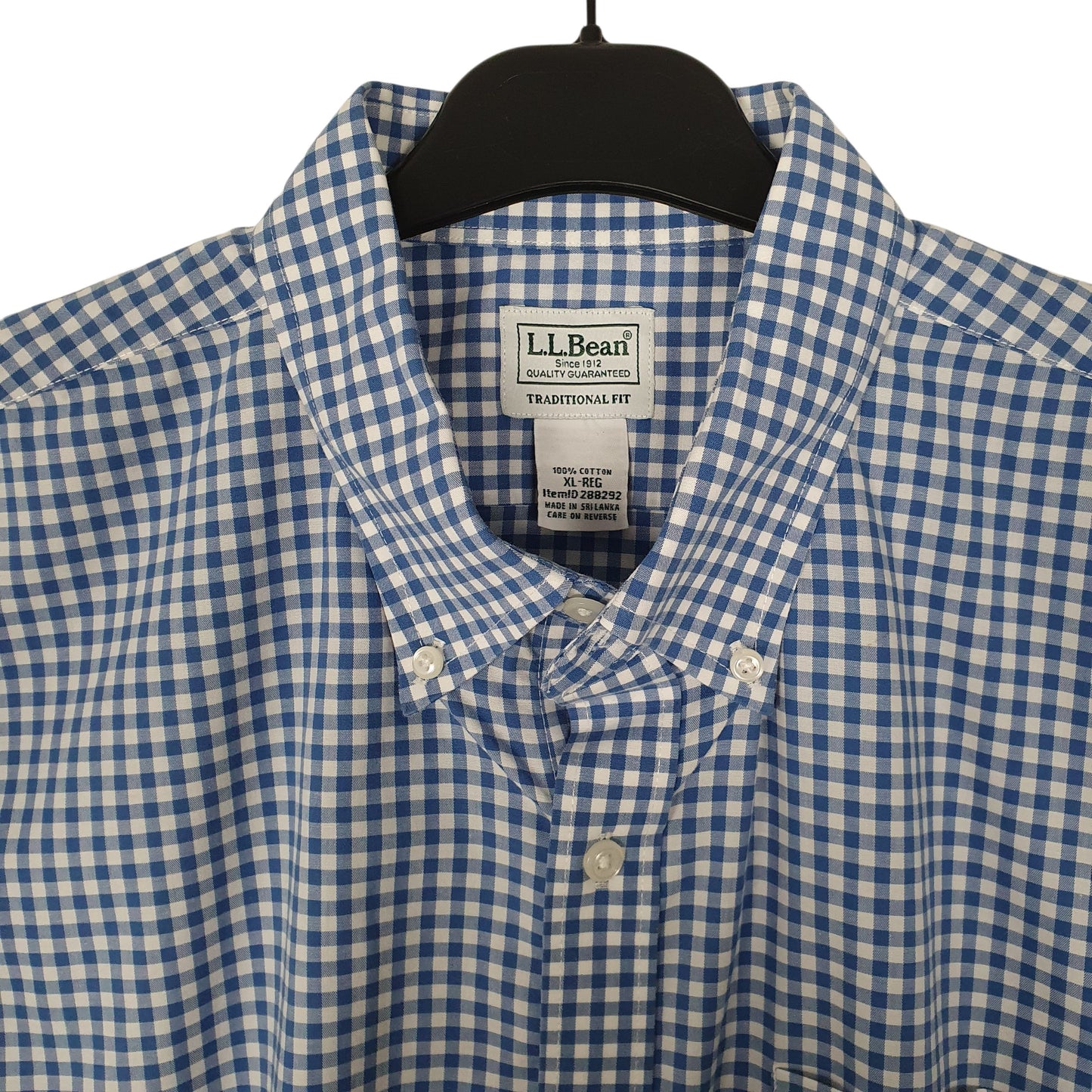Mens Blue L.L.Bean   Shirt