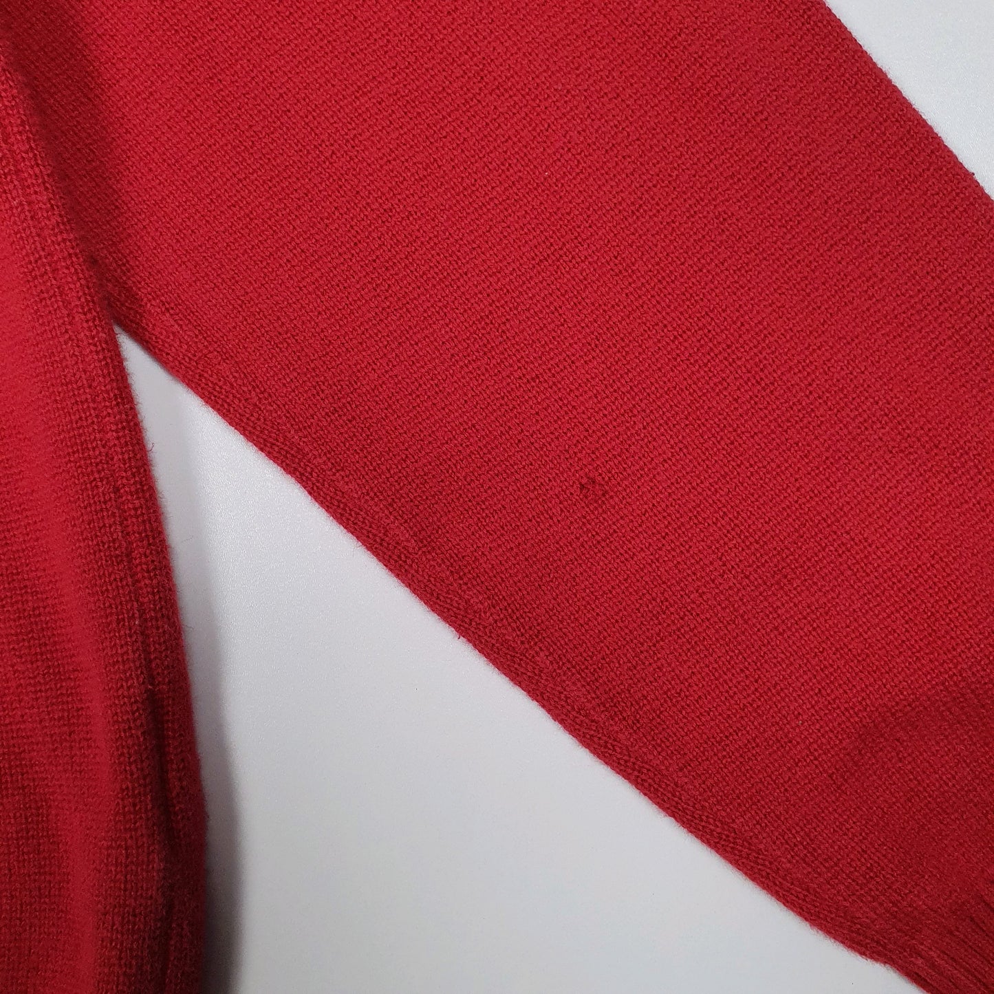 Mens Red Tommy Hilfiger  Quarter Zip Jumper