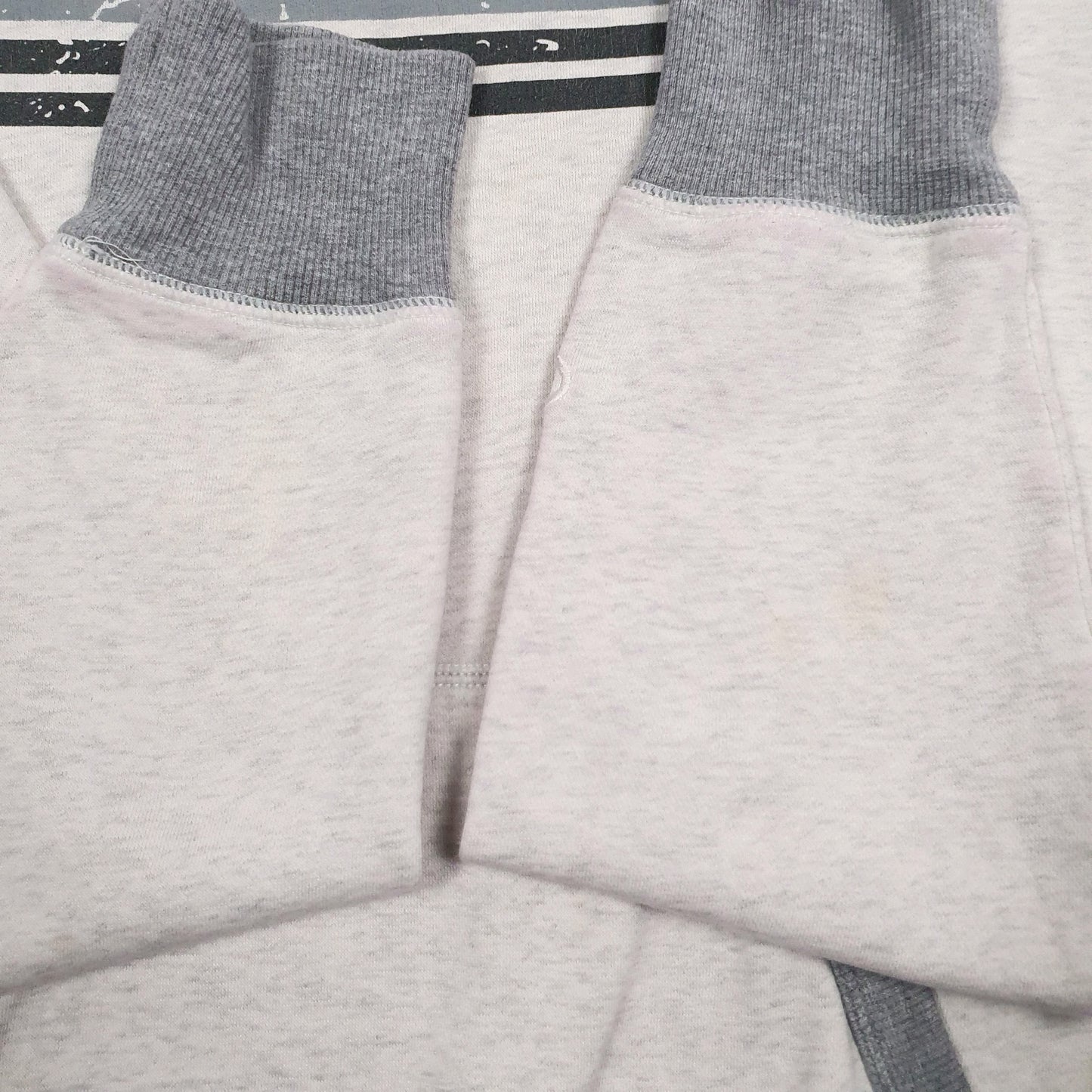 Mens Grey Champion Mount Rushmore Hoodie Jumper