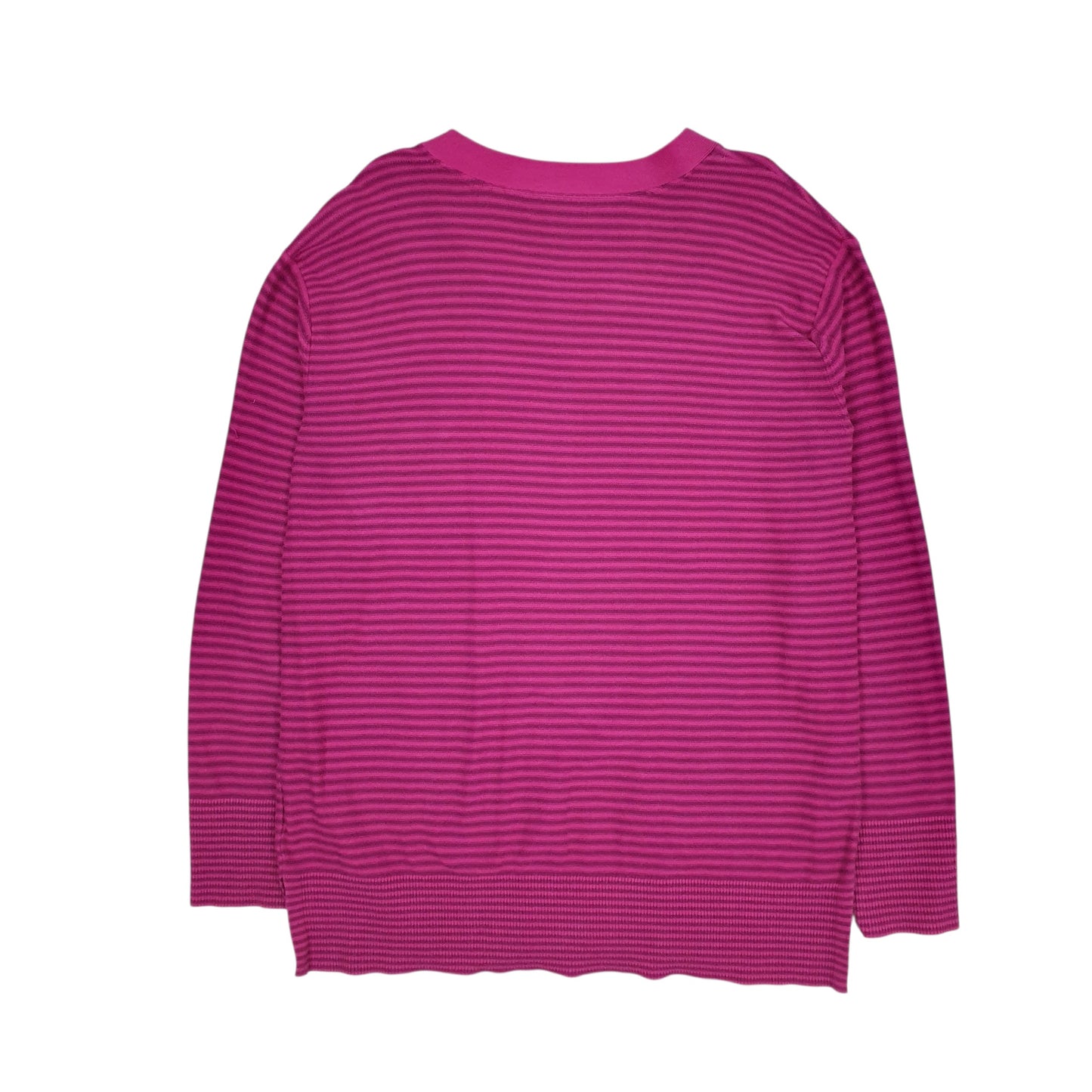 Womens Purple Tommy Hilfiger  V Neck Jumper