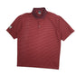 Mens Burgundy Nike  Short Sleeve Polo Shirt