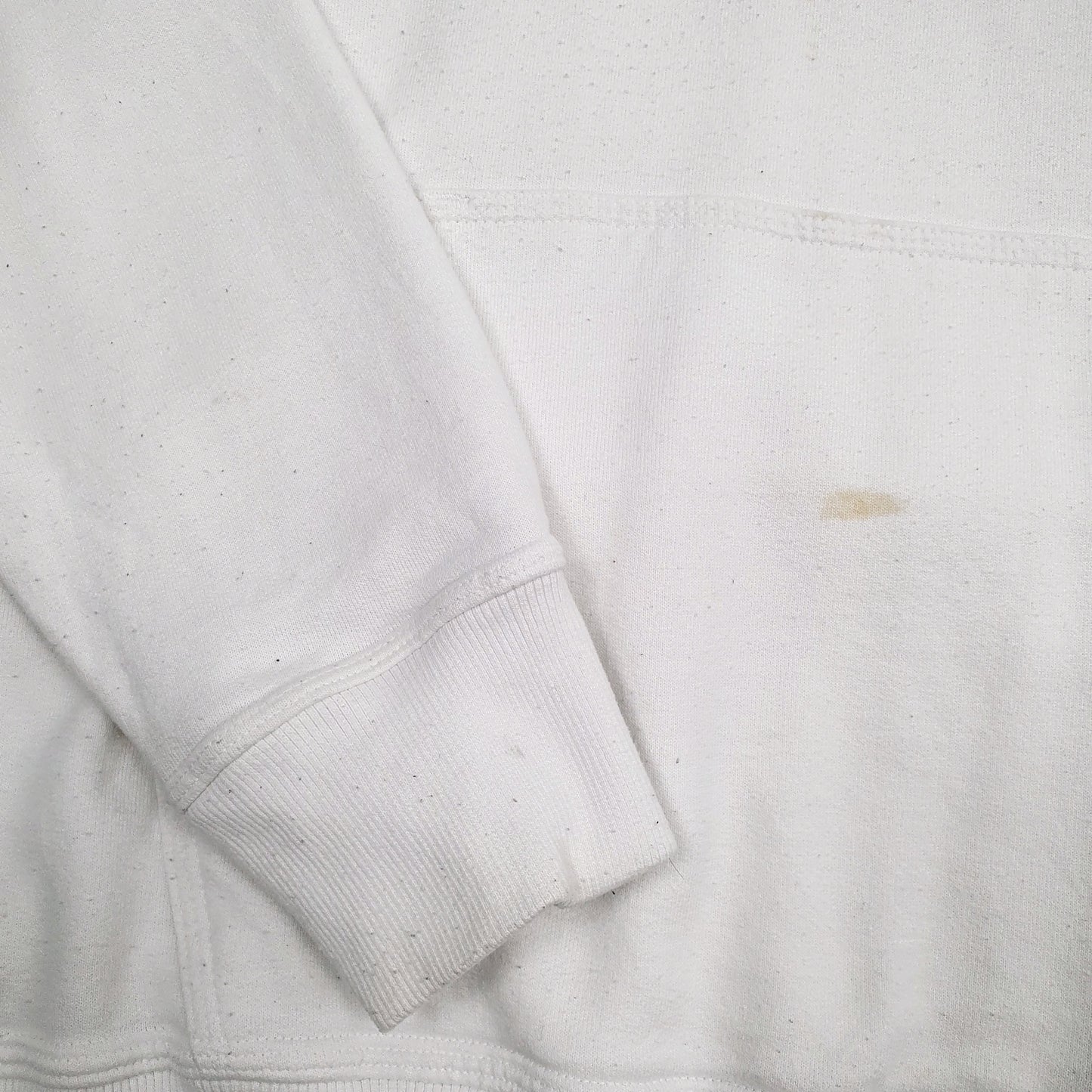 Mens White Champion  Hoodie Jumper