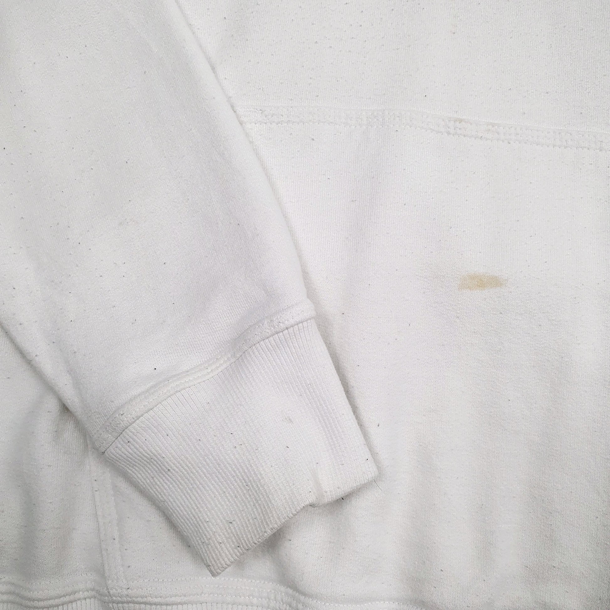 Mens White Champion  Hoodie Jumper