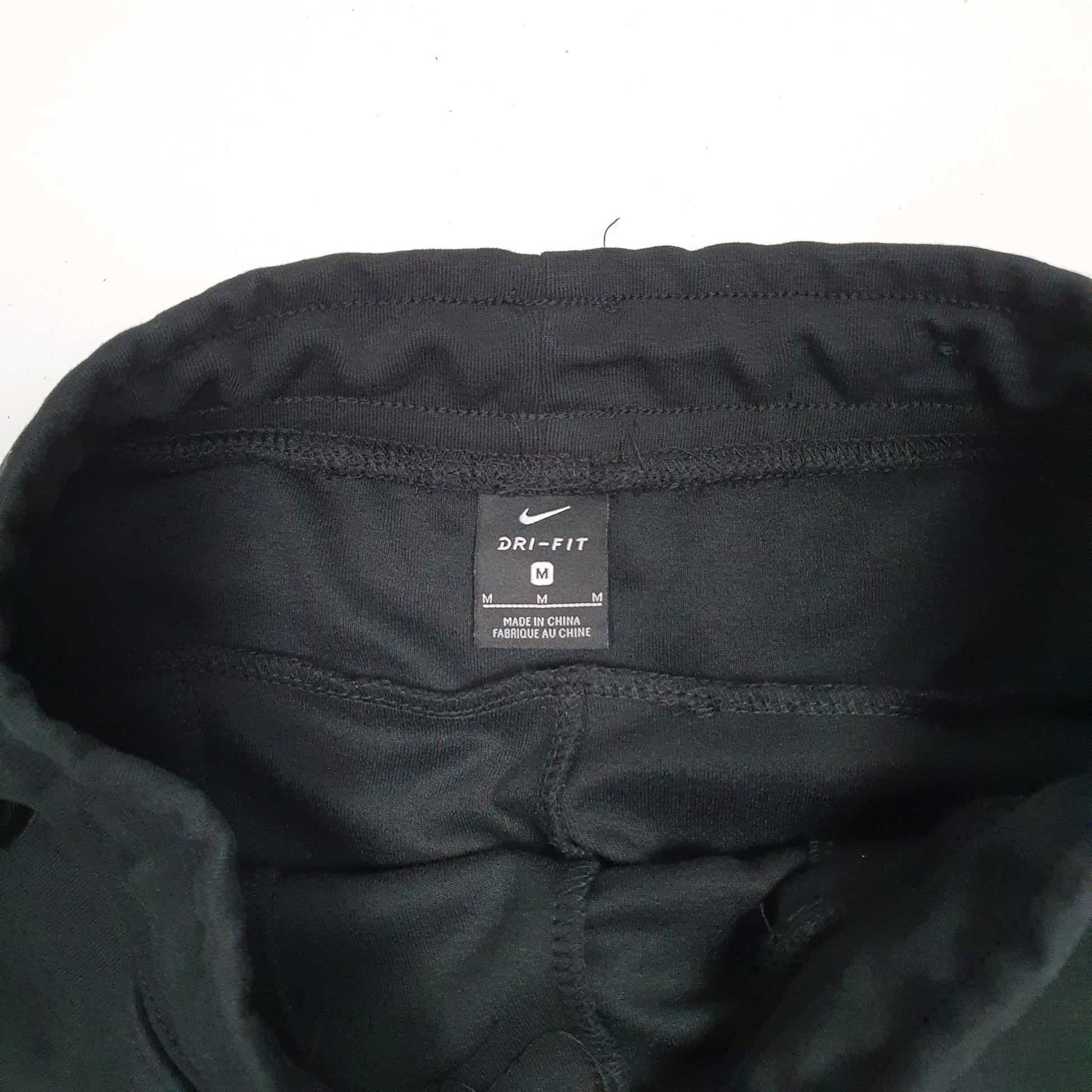 Mens Black Nike Dri Fit Full Zip Trousers