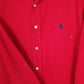 Mens Red Ralph Lauren Vintage 90s Chamois  Shirt