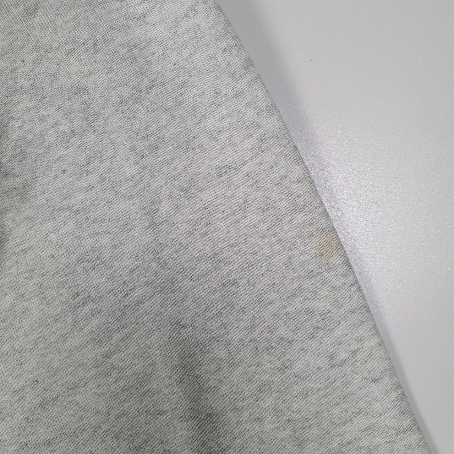 Mens Grey Fruit Of The Loom Vintage 90s Made In USA School Crewneck Jumper