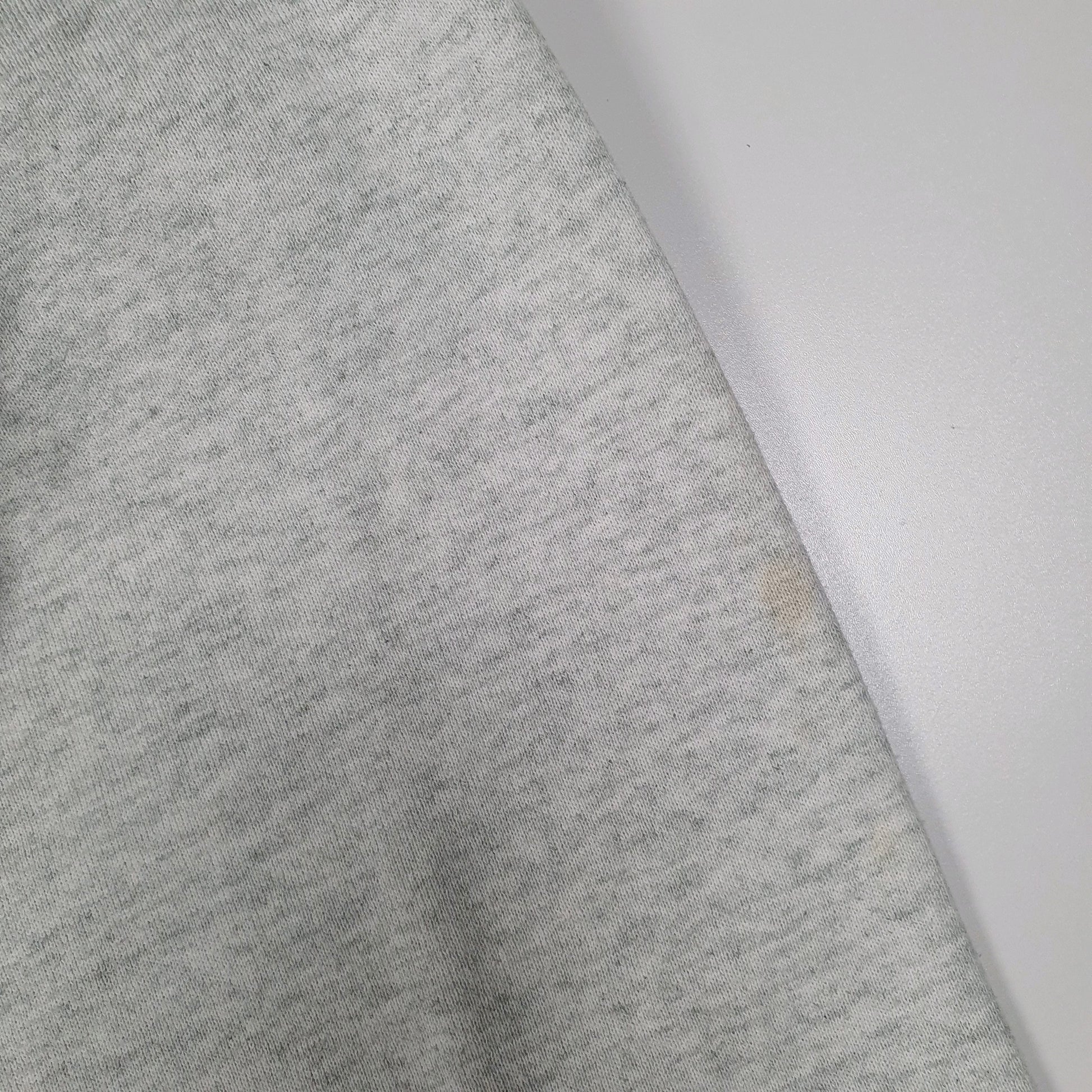 Mens Grey Fruit Of The Loom Vintage 90s Made In USA School Crewneck Jumper