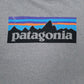 Mens Grey Patagonia   T Shirt