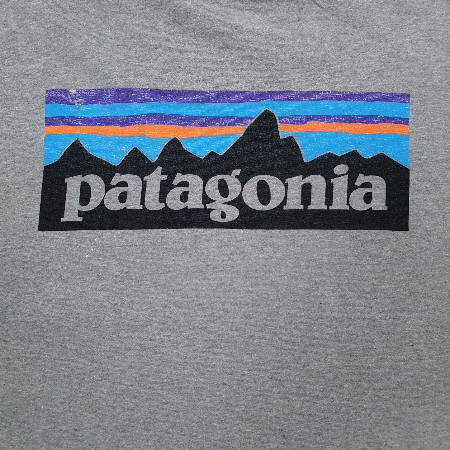 Mens Grey Patagonia   T Shirt
