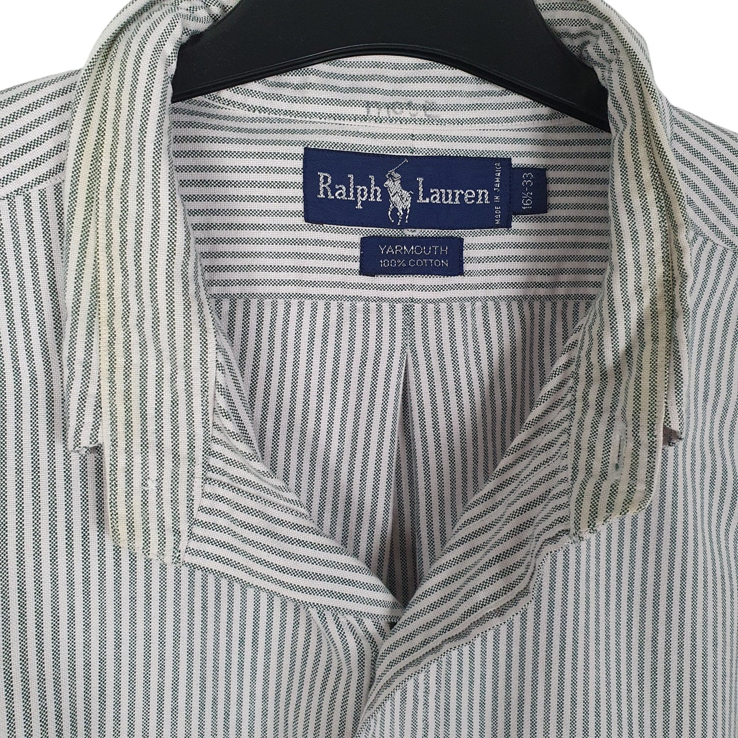 Mens Grey Ralph Lauren Vintage 90s  Shirt