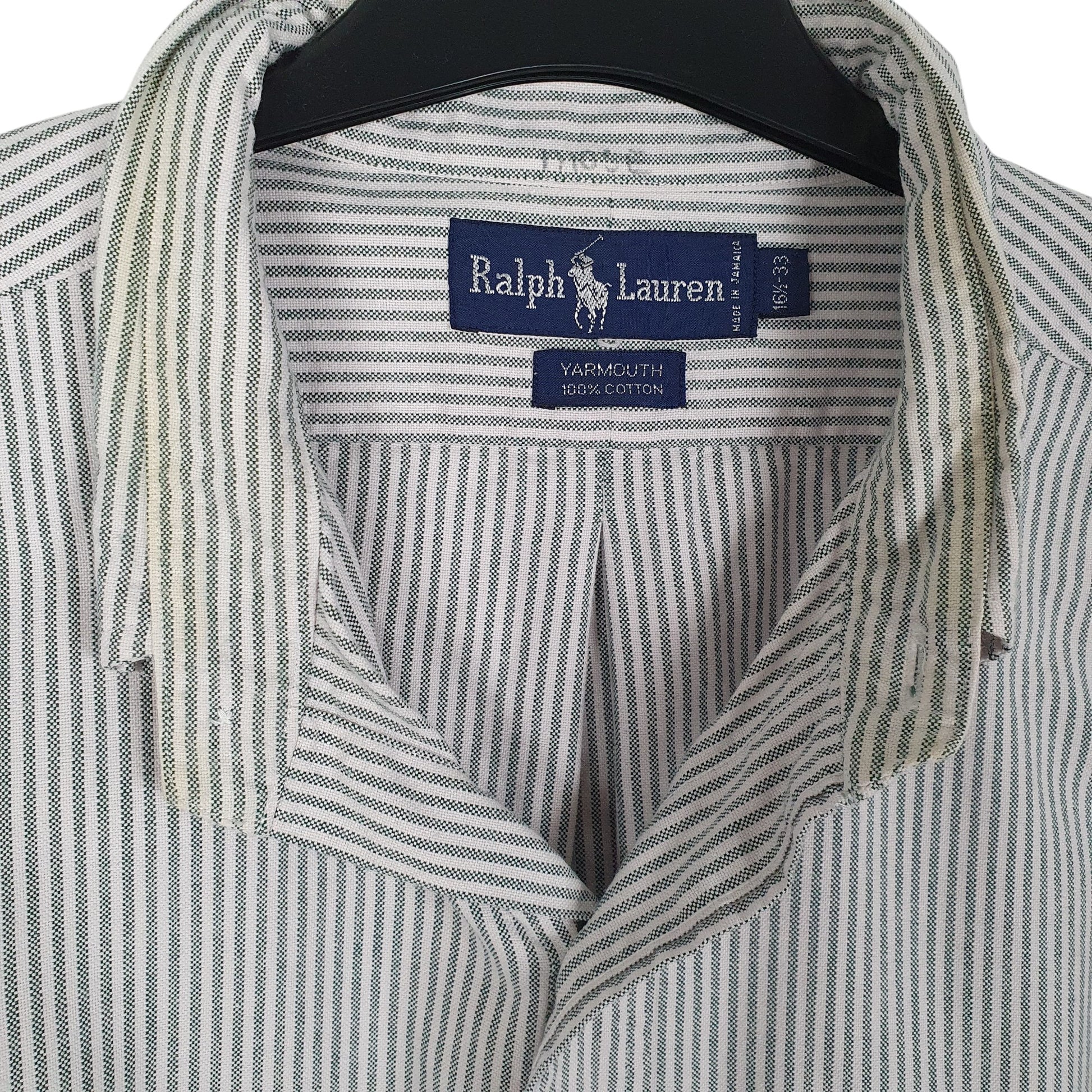 Mens Grey Ralph Lauren Vintage 90s  Shirt