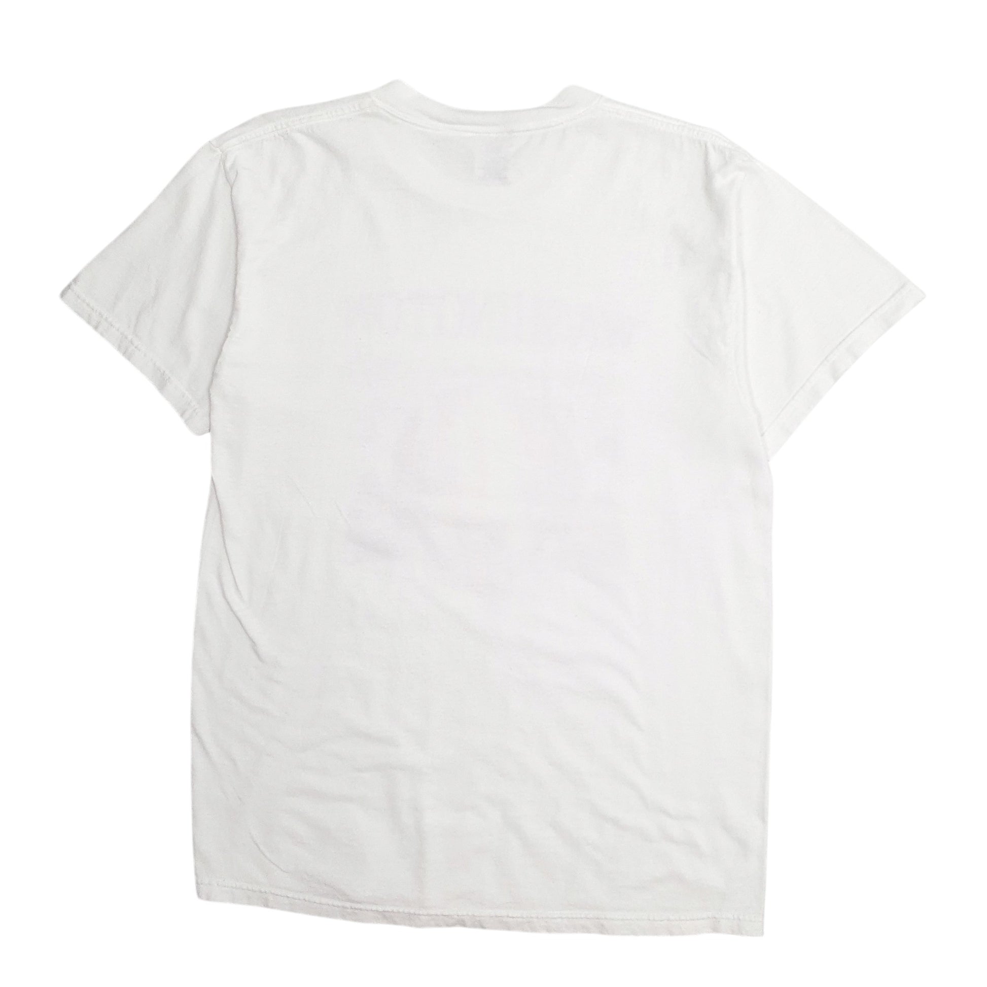 Mens White Delta Single Stitch Vintage 90s Washington  T Shirt