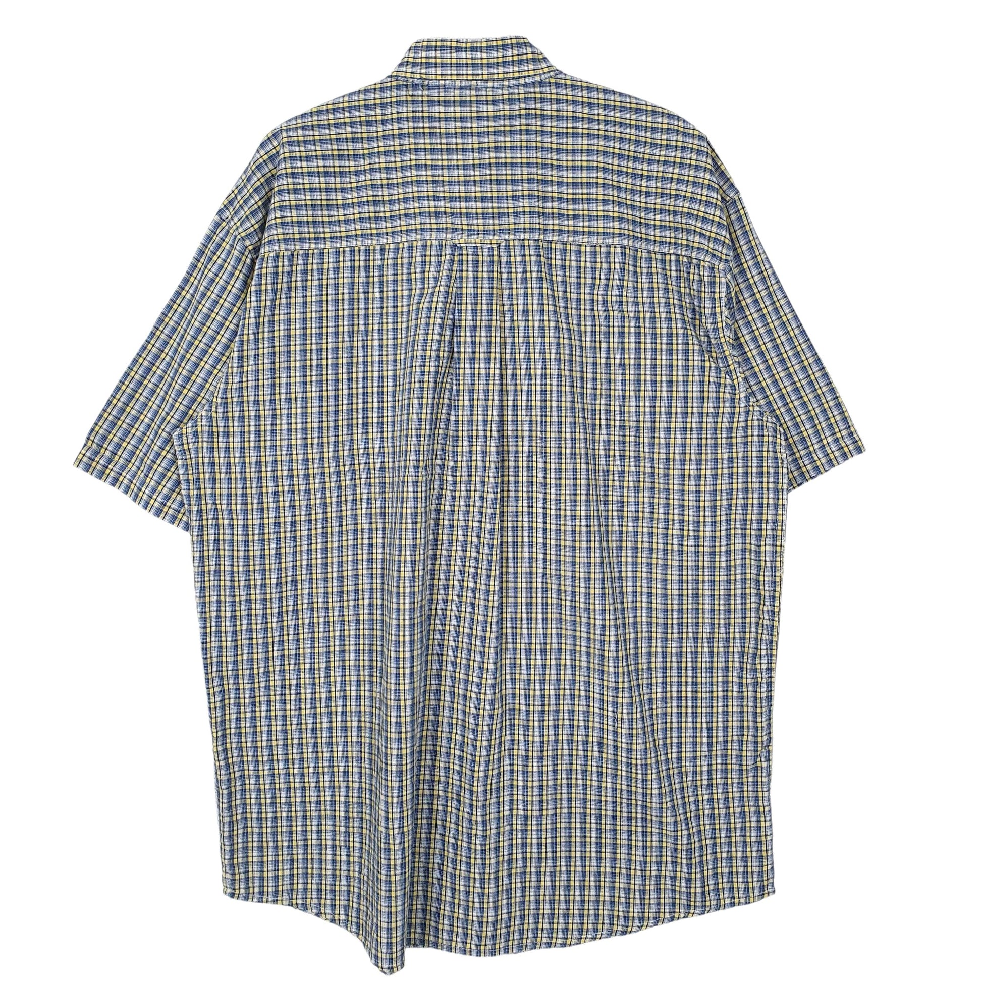 Mens Blue Wrangler Riata  Shirt