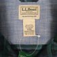 Mens Green L.L.Bean Flannel  Shirt