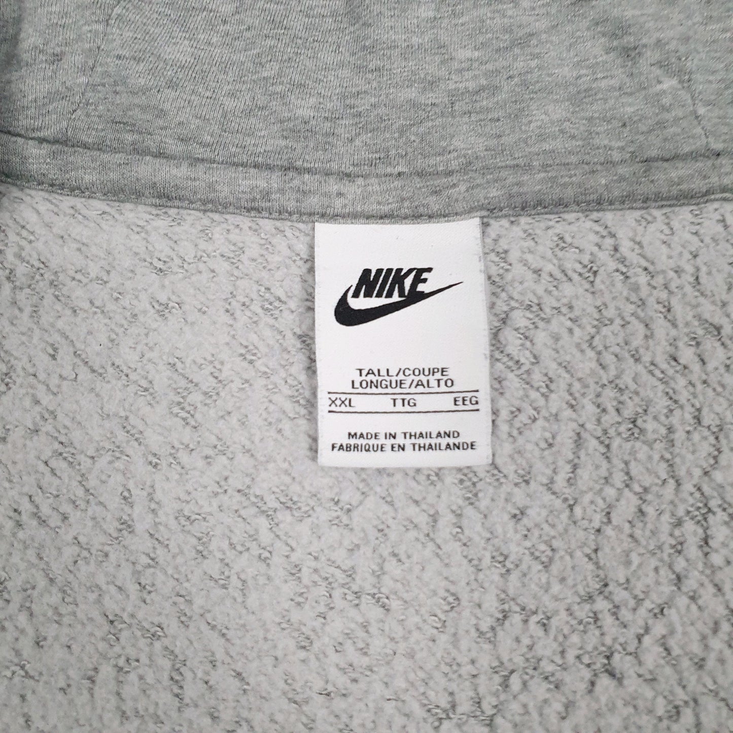 Mens Grey Nike  Full Zip Jumper