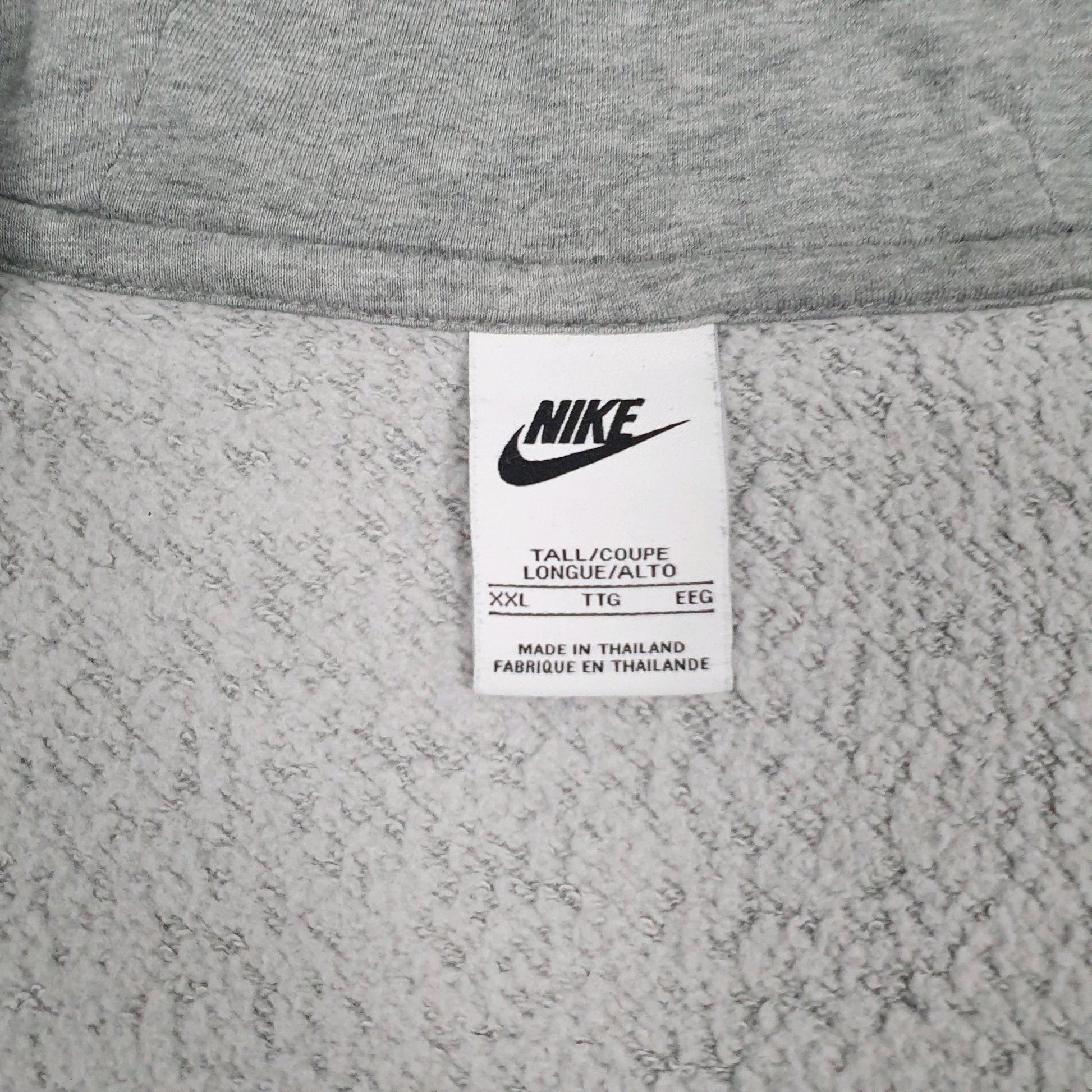 Mens Grey Nike  Full Zip Jumper