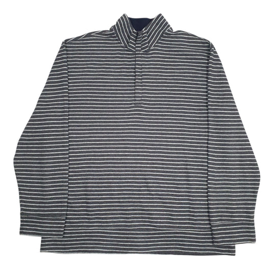 Mens Grey Nautica  Full Zip Jumper