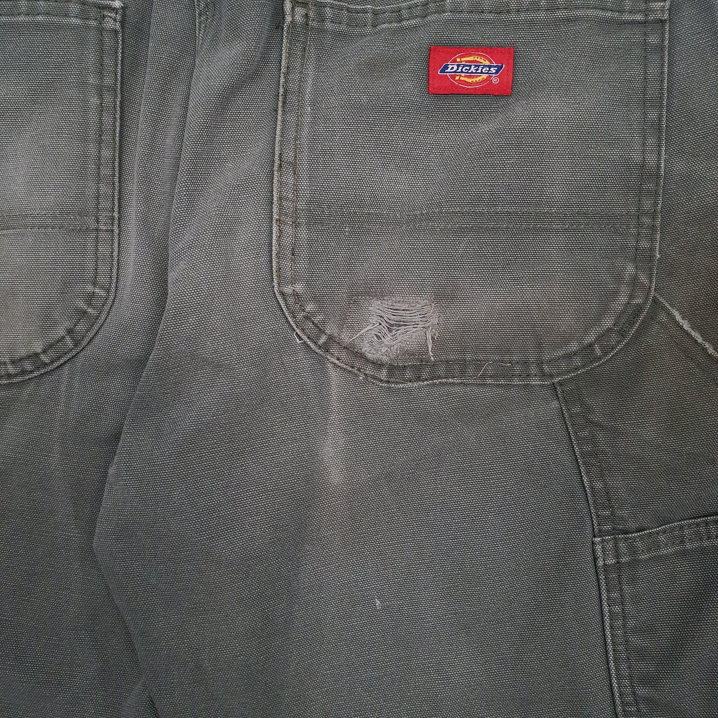 Mens Green Dickies   Shorts