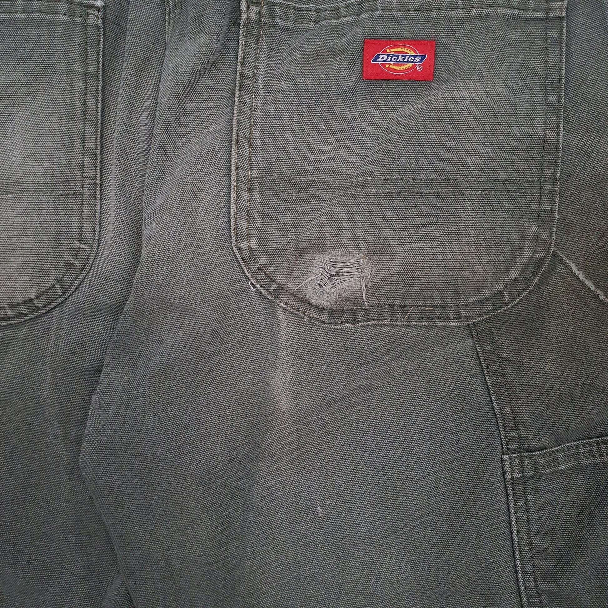 Mens Green Dickies   Shorts