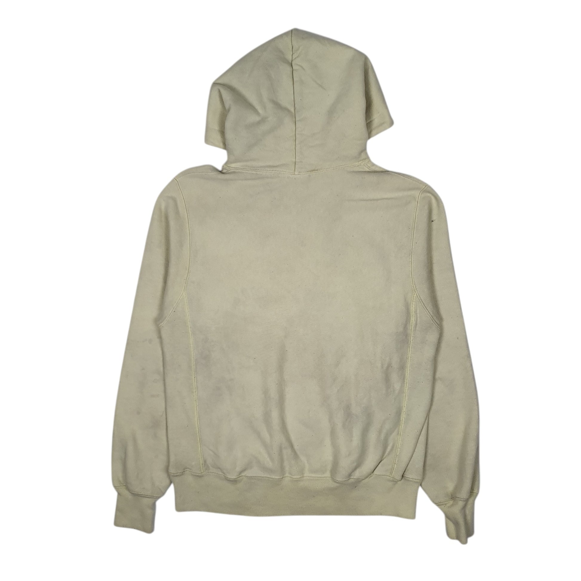 Mens Green Champion Reverse Weave Hoodie Jumper